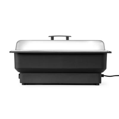 Chafing dish elektrický Tellano, HENDI, Kitchen Line, GN 1/1, 9L, 230V/900W, 575x349x(H)278mm | 204825